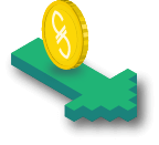 Coin graphical element